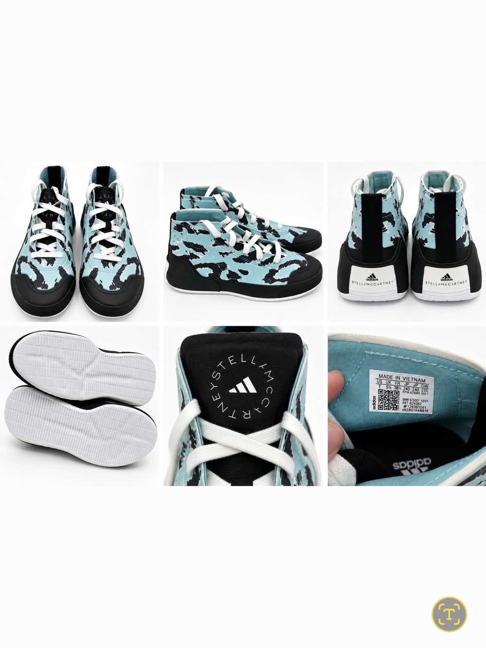 adidas x Stella McCartney Treino Blue 7